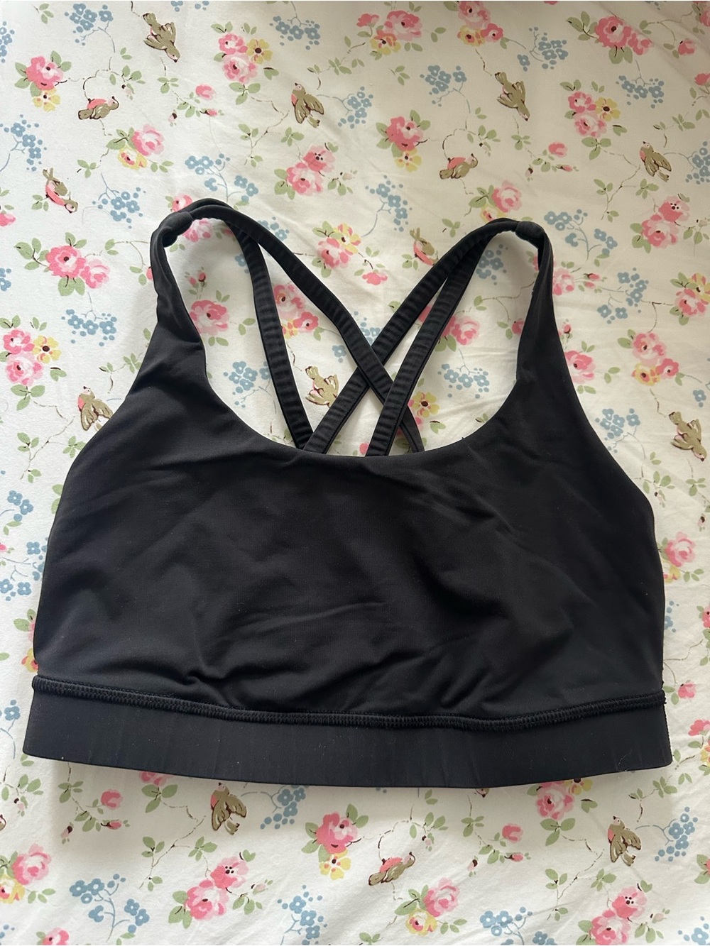 Women’s Black Strappy Sports Bralette lululemon small